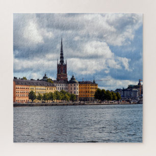 Puzzle Stockholm Suède vue