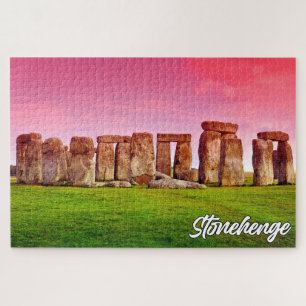 Puzzle Stonehenge, Wiltshire, Angleterre