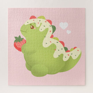 Puzzle Strawberry Matcha Dinosaur 