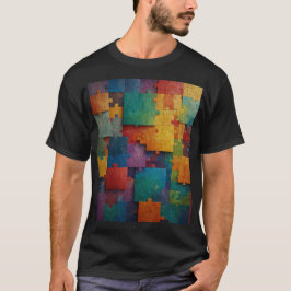 Puzzle Stücke der Wissenschaft T-Shirt
