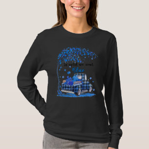 Puzzle Stücke im April tragen wir blauen Autismus T-Shirt