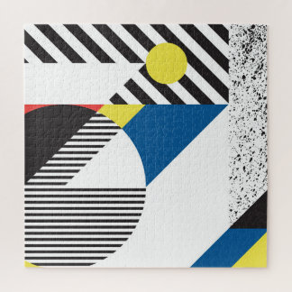 Puzzle Style moderne rétro Design Arrière - plan