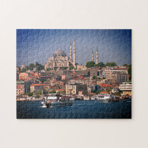 Puzzle Sultan Ahmed, Istanbul panorama, Turkey