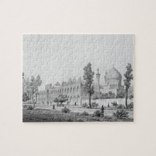 Puzzle sultan Hussein de Madrasa-YI Masjid-i Shah, dans
