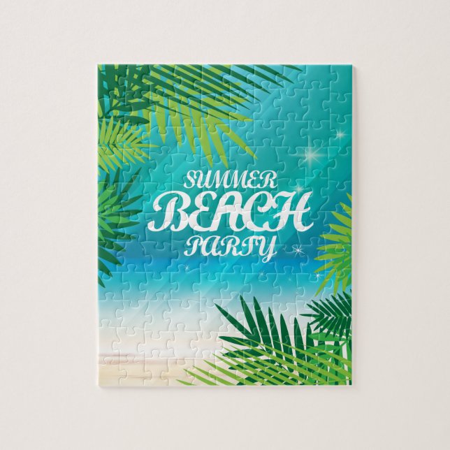 Puzzle Summer Beach Party (Vertical)