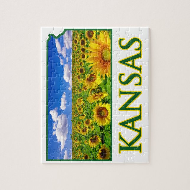 Puzzle Sunflower Sky de Kansas (Vertical)
