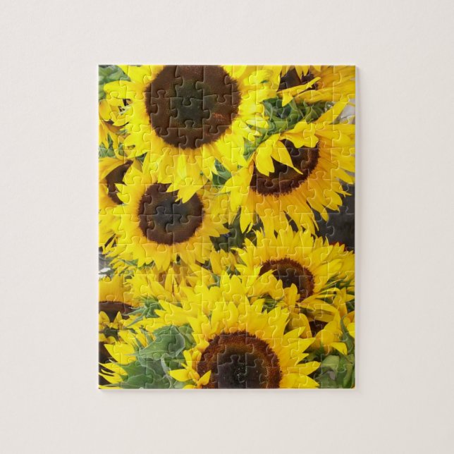 Puzzle Sunflowers ! (Vertical)