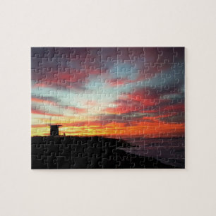 Puzzle Sunrise at Newport Beach