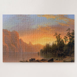 Puzzle Sunset, Californie, Albert Bierstadt