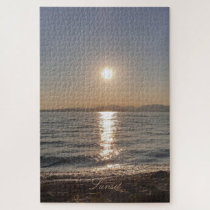 Puzzle Sunset Summer Night Beach Life Photographie