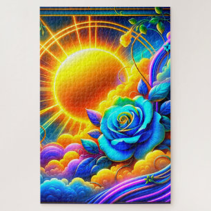 Puzzle Sunshine Art