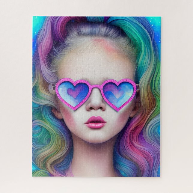 Puzzle Super fille (Vertical)