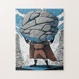 Puzzle Super Héros Super Fort