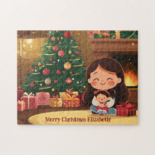 Puzzle Supprimer ou customiser le texte Jiges enfants