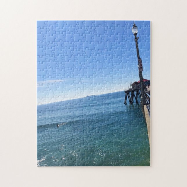 Puzzle Sur la jetée, Huntington Beach, Californie (Vertical)