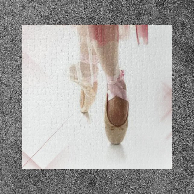 Puzzle Sur les chaussures de ballet de Pointe (Créateur téléchargé)