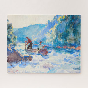 Puzzle Sur les rapides par Frank Weston Benson