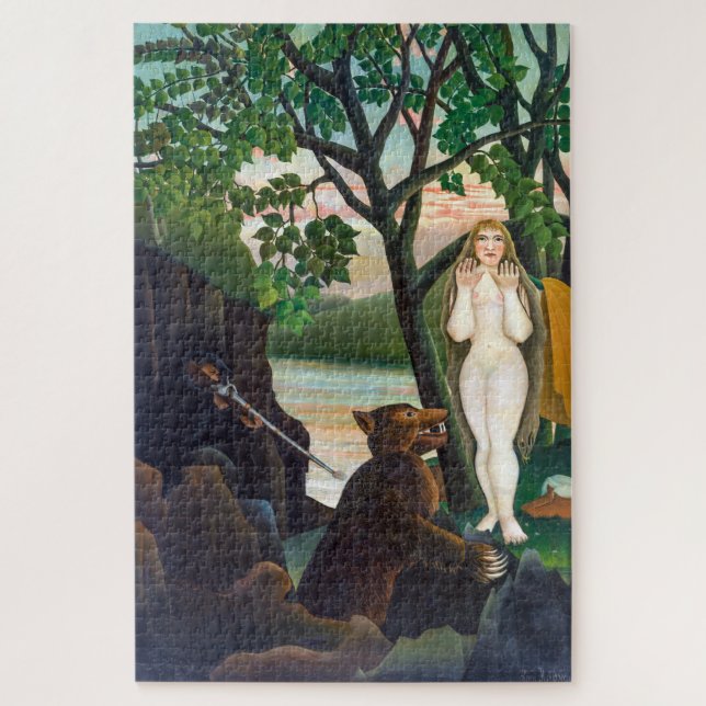 Puzzle Surprise désagréable | Henri Rousseau | (Vertical)