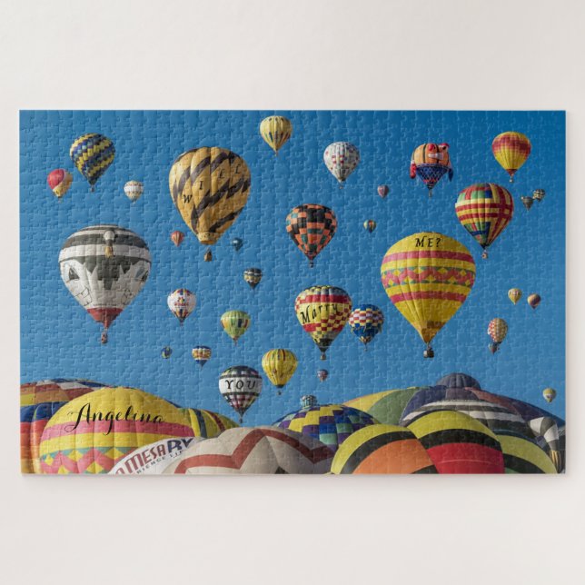 Puzzle Surprise Hot Air Balloon Proposition de mariage Pu (Horizontal)