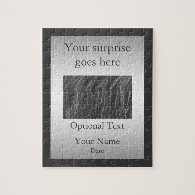 Puzzle Surprise personnalisée (Vertical)