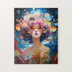 Puzzle Surreal Lady Imaginaire Art