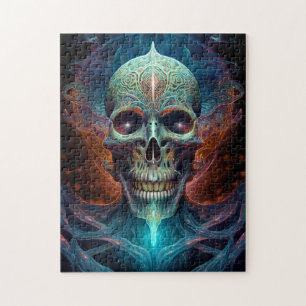 Puzzle Surreal Skull Gothique Horror Art