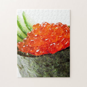 Puzzle Sushi d'Ikura (oeufs de poisson saumonés) Gunkan
