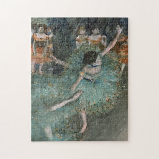 Puzzle Swaying Dancer, Danseuse en vert par Edgar Degas