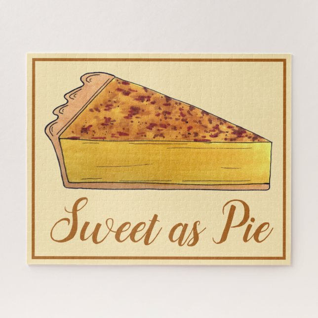 Puzzle Sweet as Pie Virginia Chess Sud Dessert (Horizontal)