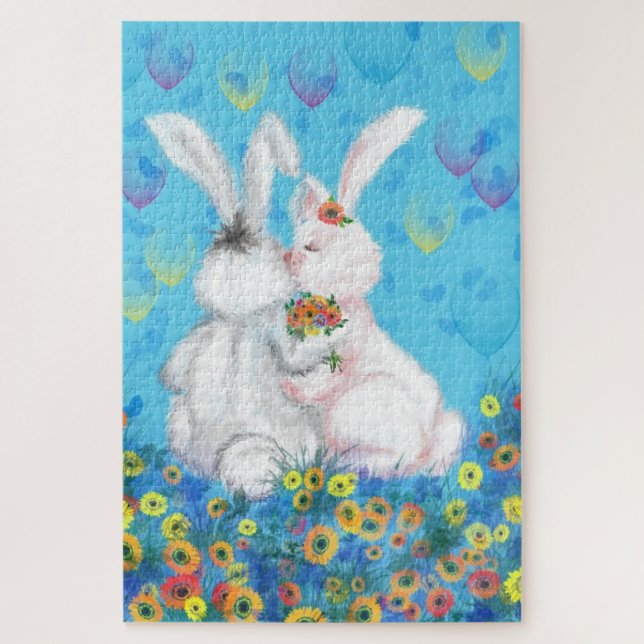 Puzzle Sweet Love (Vertical)