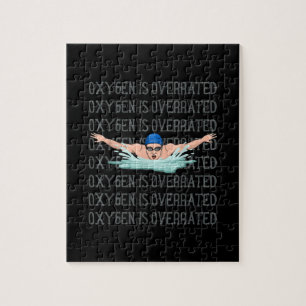 Puzzle Swim Swimmer Love Funny SwissBoy Sport