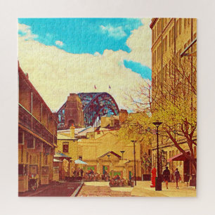 Puzzle Sydney Les Roches avec le pont portuaire Voyage