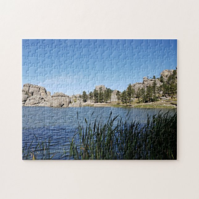 Puzzle Sylvan Lake, Black Hills, Custer, Dakota du Sud (Horizontal)