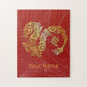Puzzle Symbole chinois Zodiac Horoscope Constellation