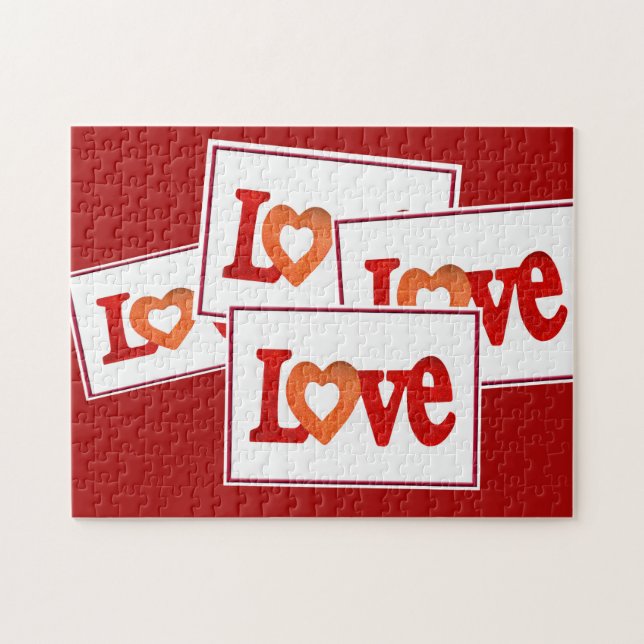 Puzzle Symbole d'amour (Horizontal)