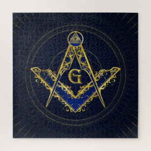 Puzzle Symbole de la franc-maçonnerie Carré et camionne