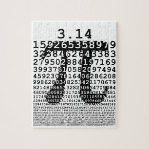Puzzle Symbole mathématique de la journée par numéro n