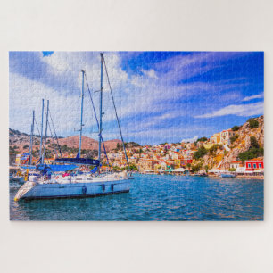 Puzzle Symi en Grèce