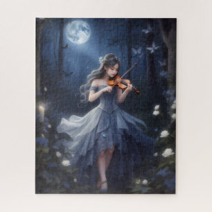 Puzzle Symphonie au clair de lune - Violon Dreamy Jouer u