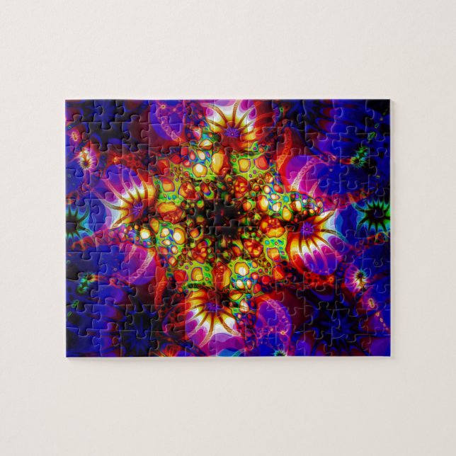 Puzzle Synapse mise le feu de l'esprit olographe (Horizontal)