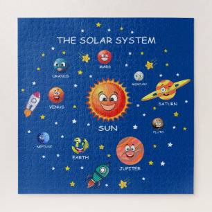 Puzzle Système solaire