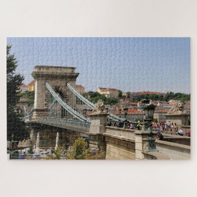 Puzzle Széchenyi Pont Chaîne, Budapest, Hongrie (Horizontal)