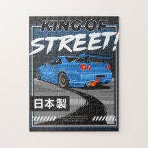 T-shirt de conception GTR de Nissan Skyline