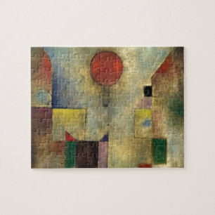 Puzzle Tableau d'art Abstrait du ballon rouge Paul Klee