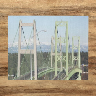 Puzzle Tacoma Narrows Bridges Paysage