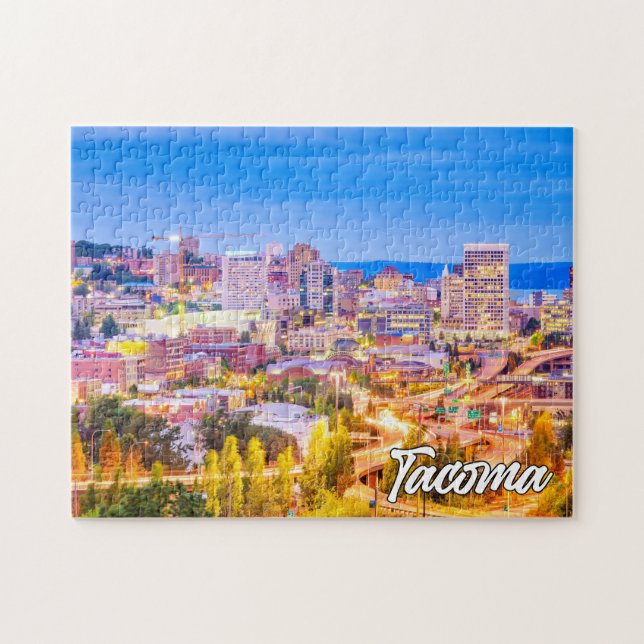 Puzzle Tacoma, Washington, États-Unis (Horizontal)