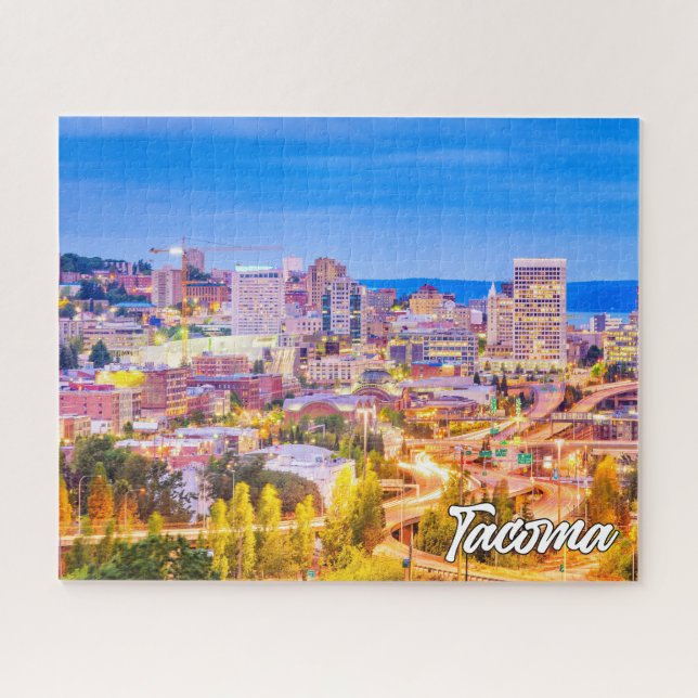 Puzzle Tacoma, Washington, États-Unis (Horizontal)