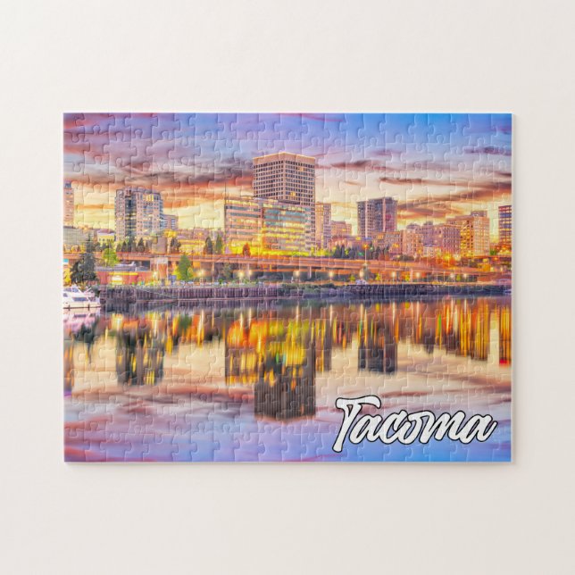 Puzzle Tacoma, Washington, États-Unis (Horizontal)