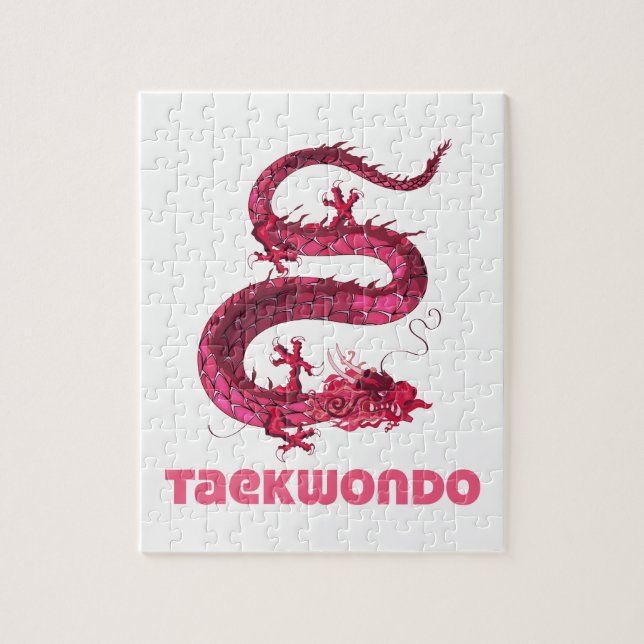 Puzzle Taekwondo (Vertical)