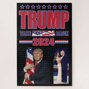 Puzzle Take America Back Trump 2024